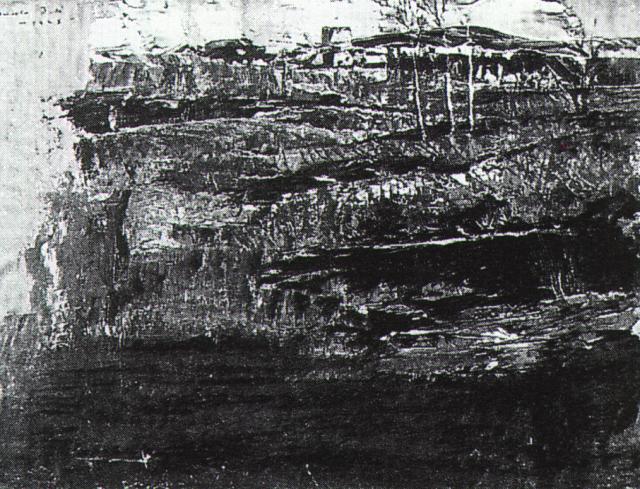 WikiOO.org - Enciclopédia das Belas Artes - Pintura, Arte por Salvador Dali - Landscape Near Ampurdan, 1925