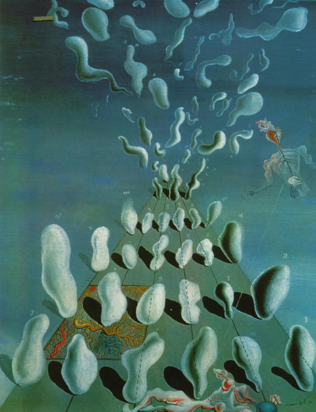 Wikioo.org - The Encyclopedia of Fine Arts - Painting, Artwork by Salvador Dali - Sun, 1928