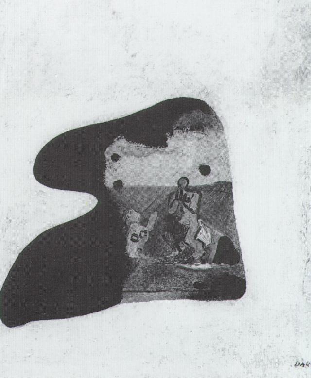 WikiOO.org – 美術百科全書 - 繪畫，作品 Salvador Dali - 女人味 裸体 (  第一 州 ) , 1928