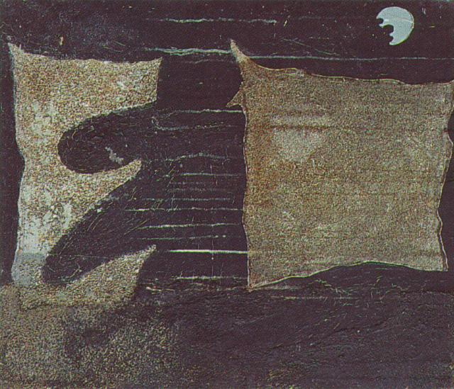 WikiOO.org - Enciklopedija likovnih umjetnosti - Slikarstvo, umjetnička djela Salvador Dali - Moonlight, circa 1928