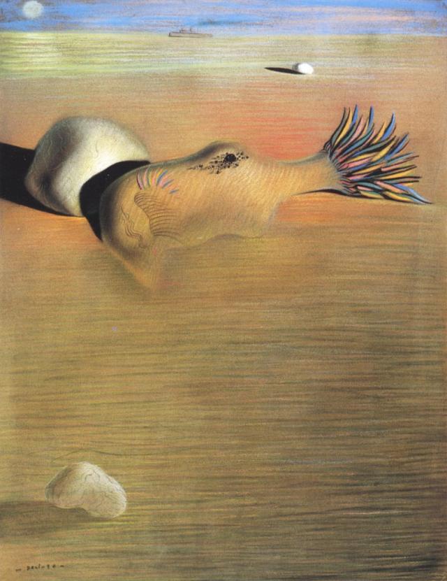 Wikioo.org - The Encyclopedia of Fine Arts - Painting, Artwork by Salvador Dali - The Great Masturbator, 1930