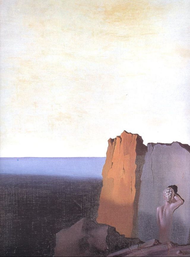 WikiOO.org – 美術百科全書 - 繪畫，作品 Salvador Dali - 孤独 1931
