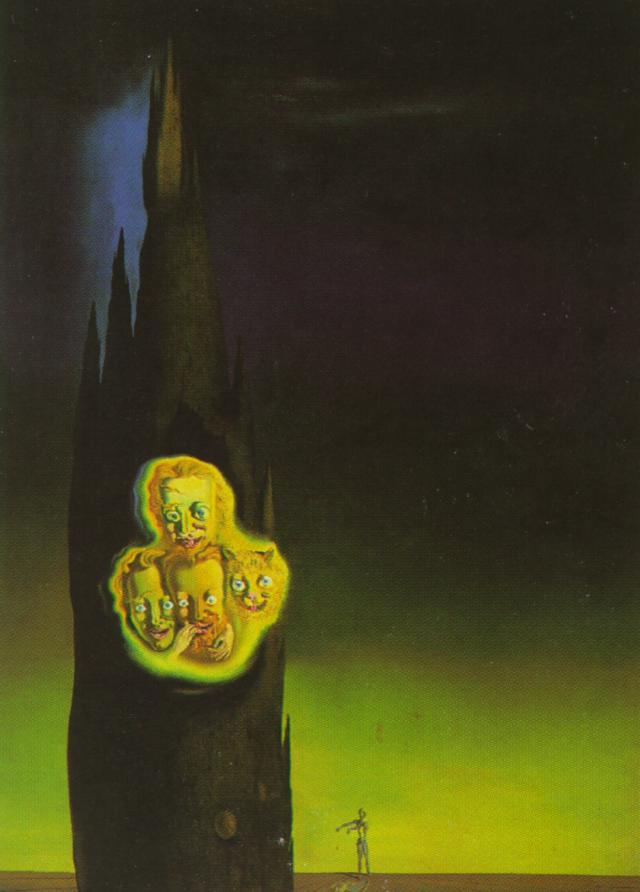 Wikioo.org - The Encyclopedia of Fine Arts - Painting, Artwork by Salvador Dali - Phosphene of Laporte, 1932