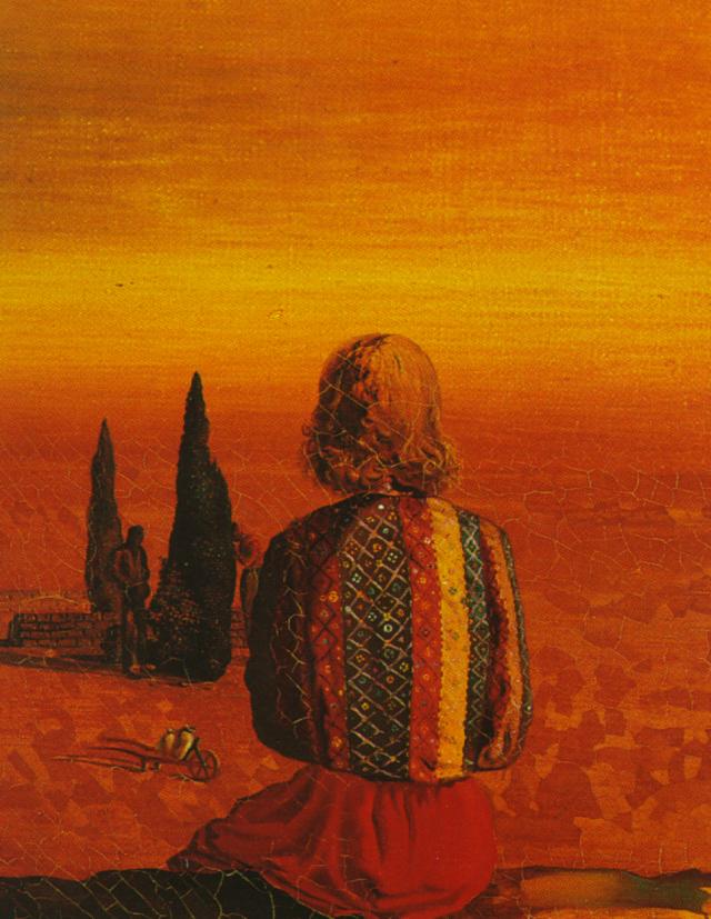 Wikioo.org - The Encyclopedia of Fine Arts - Painting, Artwork by Salvador Dali - Sugar Sphinx (detail), 1933