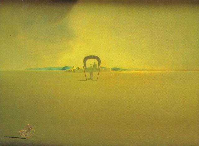 Wikioo.org – La Enciclopedia de las Bellas Artes - Pintura, Obras de arte de Salvador Dali - El fantasma de la compra 1933