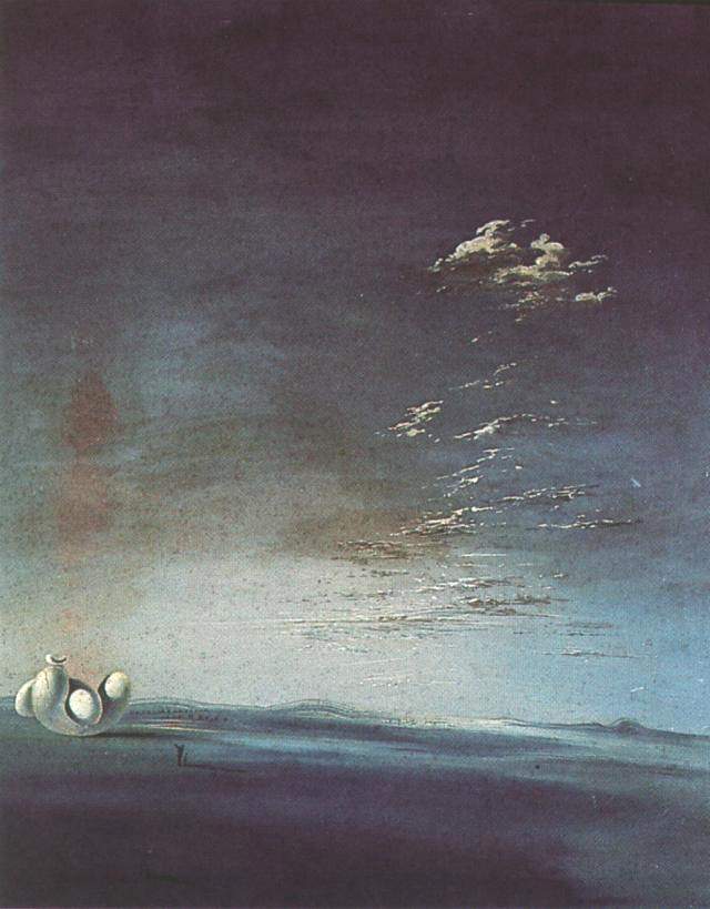 Wikioo.org - The Encyclopedia of Fine Arts - Painting, Artwork by Salvador Dali - Ampurdanese Yang and Yin, 1936
