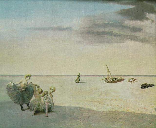 WikiOO.org - Енциклопедія образотворчого мистецтва - Живопис, Картини
 Salvador Dali - The Forgotten Horizon, 1936