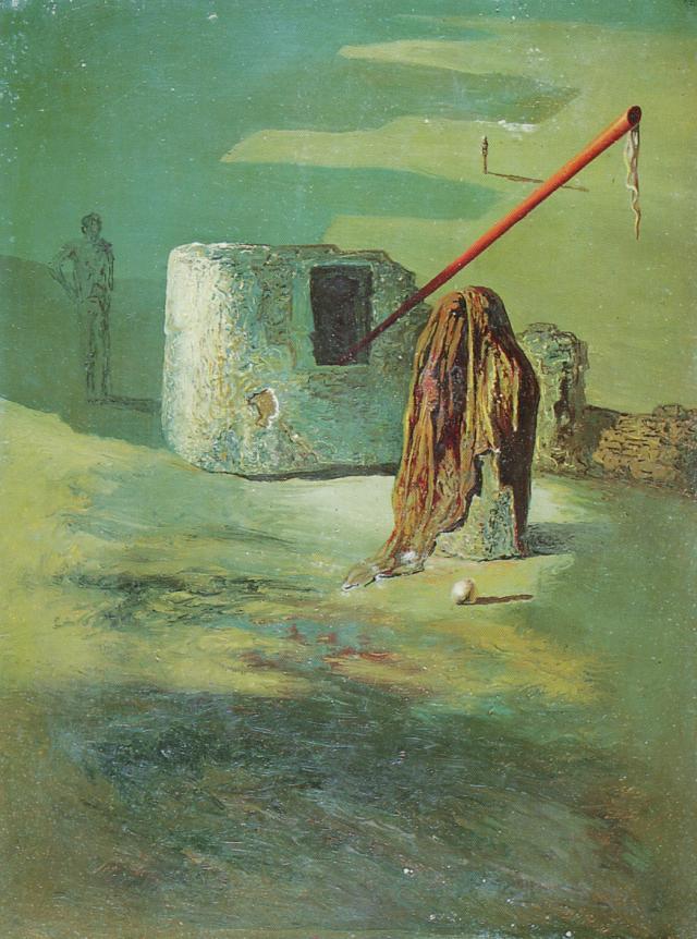 WikiOO.org - Encyclopedia of Fine Arts - Maľba, Artwork Salvador Dali - The Warning, 1938