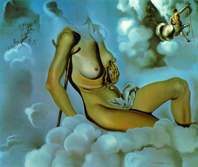 Wikioo.org – La Enciclopedia de las Bellas Artes - Pintura, Obras de arte de Salvador Dali - La miel es más dulce que la sangre 1941