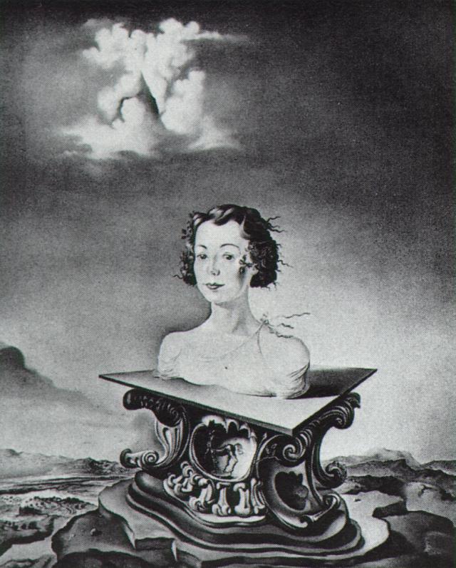 WikiOO.org - Енциклопедия за изящни изкуства - Живопис, Произведения на изкуството Salvador Dali - Portrait of Mrs. George Tait, II, 1941