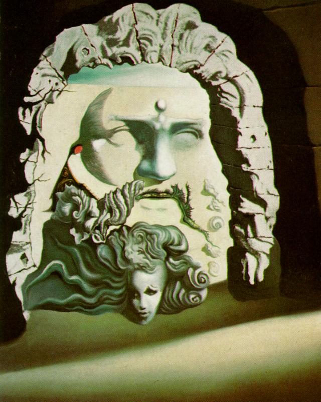Wikioo.org – L'Enciclopedia delle Belle Arti - Pittura, Opere di Salvador Dali - Doppia immagine per Destino 1946