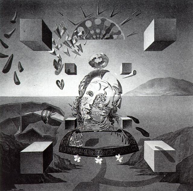 Wikioo.org – La Enciclopedia de las Bellas Artes - Pintura, Obras de arte de Salvador Dali - GalatNe, 1954