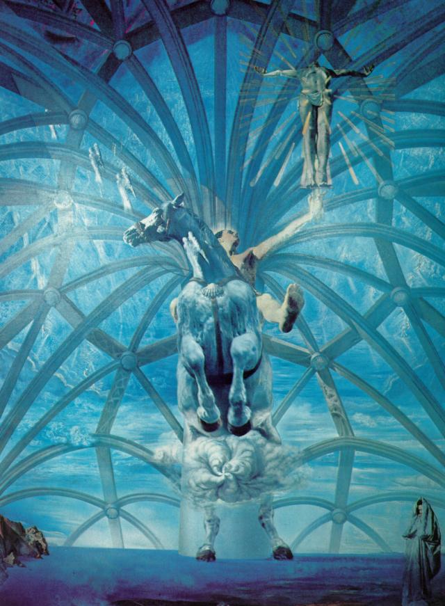 WikiOO.org - Енциклопедія образотворчого мистецтва - Живопис, Картини
 Salvador Dali - Santiago El Grande, 1957