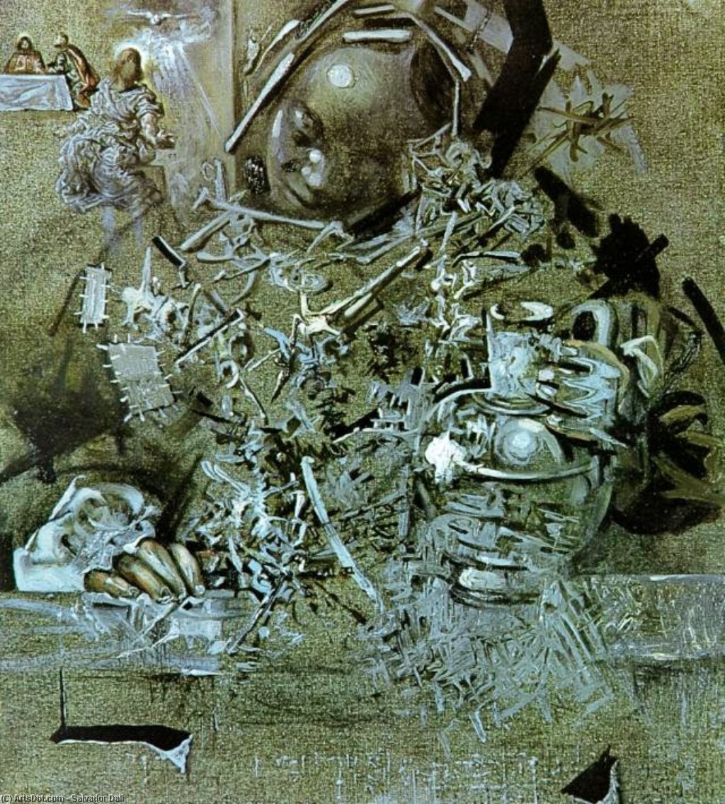 WikiOO.org - Енциклопедія образотворчого мистецтва - Живопис, Картини
 Salvador Dali - The Servant of the Disciples at Emmaus, 1960