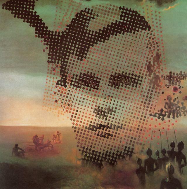 WikiOO.org - Enciklopedija dailės - Tapyba, meno kuriniai Salvador Dali - Portrait of My Dead Brother, 1963