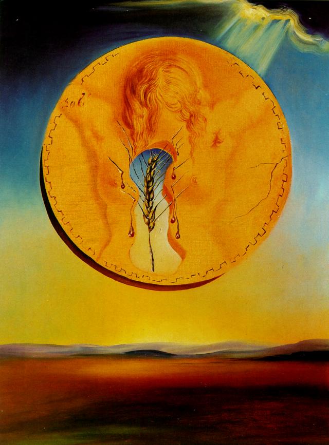 WikiOO.org - Encyclopedia of Fine Arts - Målning, konstverk Salvador Dali - Fertility, 1977
