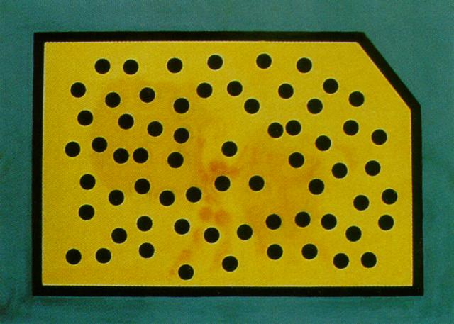 Wikioo.org – L'Enciclopedia delle Belle Arti - Pittura, Opere di Salvador Dali - randomdot correlogramma - loro Vello ( lavoro stereoscopico , componente a destra , incompiuta ) , intorno al 1977