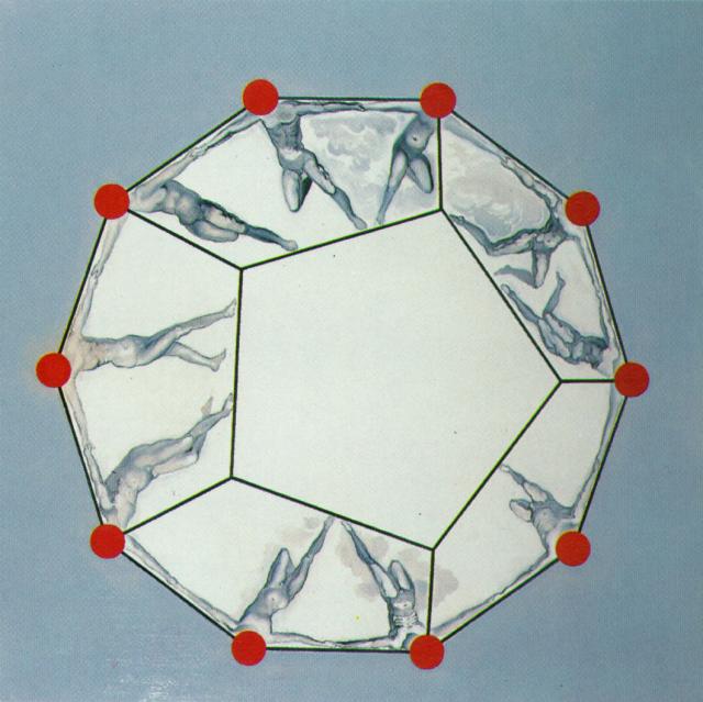 Wikioo.org – L'Enciclopedia delle Belle Arti - Pittura, Opere di Salvador Dali - Pentagonale Sardana (lavoro stereoscopico, componente a destra) 1979