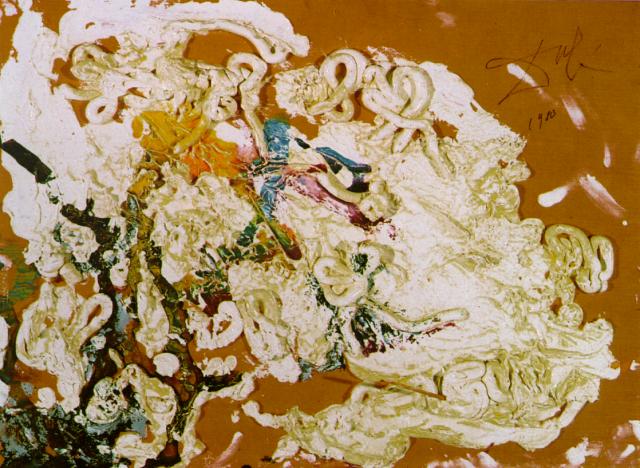 Wikioo.org – La Enciclopedia de las Bellas Artes - Pintura, Obras de arte de Salvador Dali - Árabes 1980