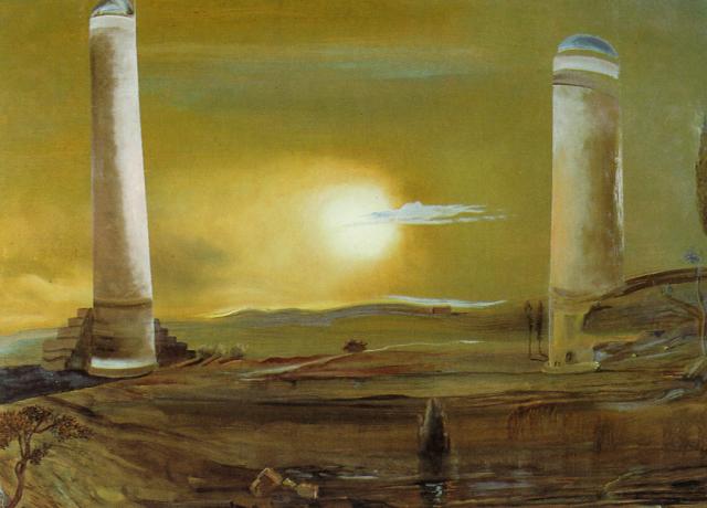 WikiOO.org - אנציקלופדיה לאמנויות יפות - ציור, יצירות אמנות Salvador Dali - The Towers, 1981