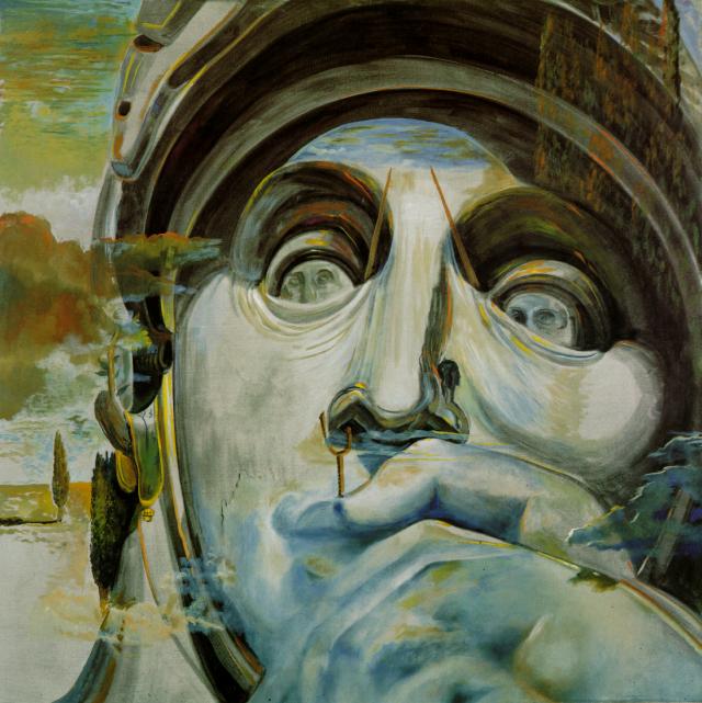 Wikioo.org - The Encyclopedia of Fine Arts - Painting, Artwork by Salvador Dali - Warrior, 1982