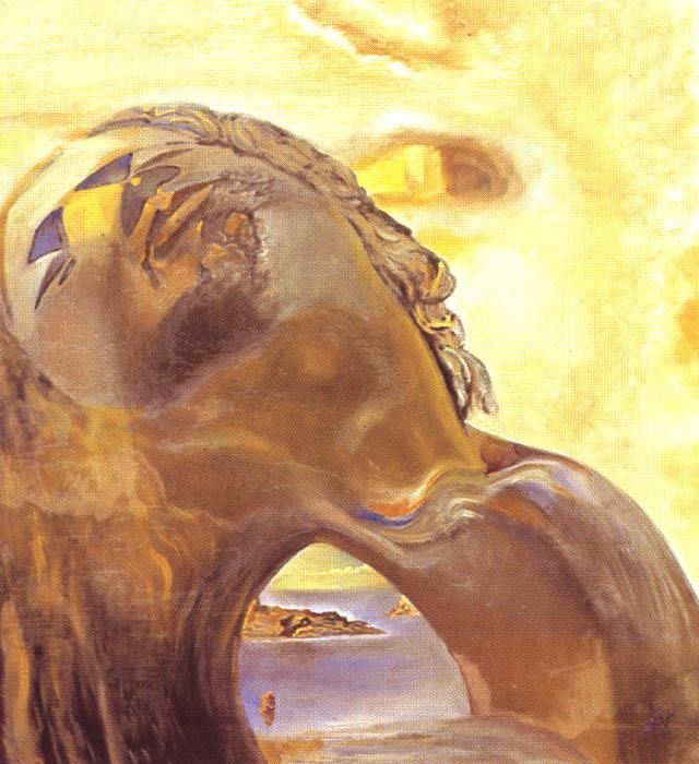 Wikioo.org - The Encyclopedia of Fine Arts - Painting, Artwork by Salvador Dali - Othello Dreaming Venice, 1982