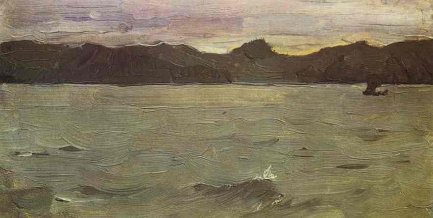 Wikioo.org - The Encyclopedia of Fine Arts - Painting, Artwork by Valentin Alexandrovich Serov - The White Sea