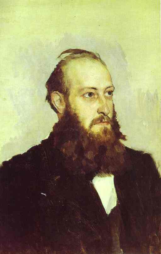 WikiOO.org - 백과 사전 - 회화, 삽화 Victor Vasnetsov - Portrait of Victor Goshkevich, the Founder of the Historic-Aarchaeological Museum in Kherson