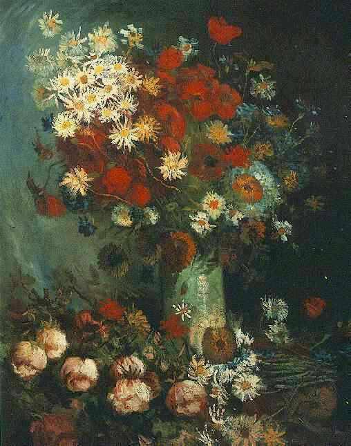 WikiOO.org - Encyclopedia of Fine Arts - Maľba, Artwork Vincent Van Gogh - Fleurs