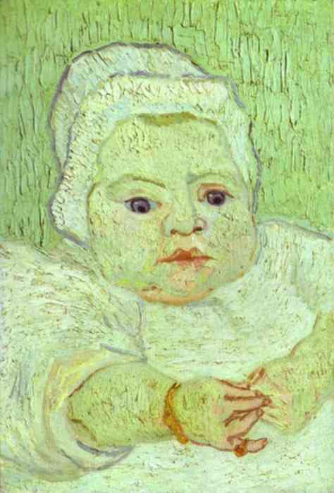 Wikioo.org - The Encyclopedia of Fine Arts - Painting, Artwork by Vincent Van Gogh - Roulin's Baby