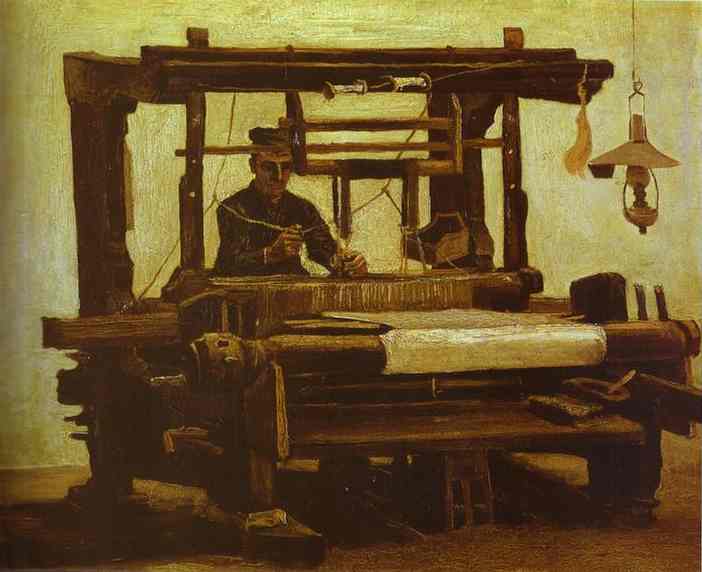 Wikioo.org - The Encyclopedia of Fine Arts - Painting, Artwork by Vincent Van Gogh - The Loom