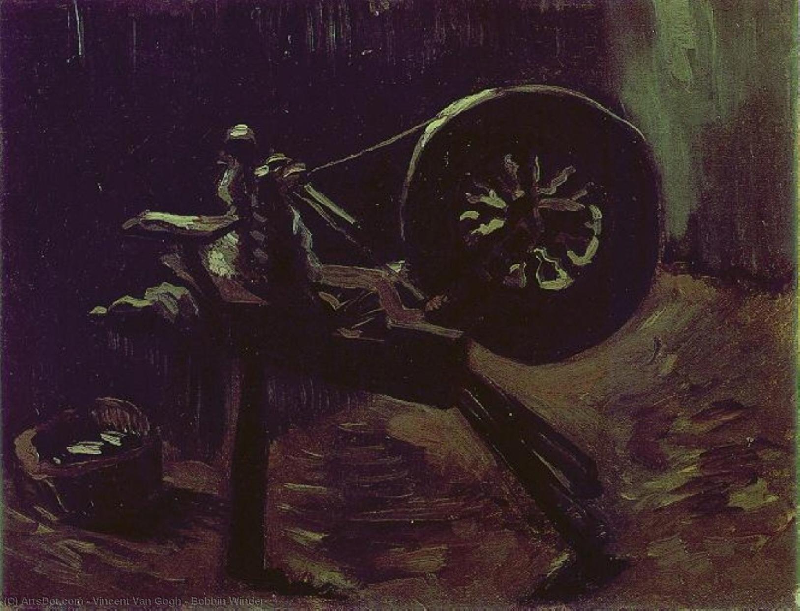 WikiOO.org - Encyclopedia of Fine Arts - Maalaus, taideteos Vincent Van Gogh - Bobbin Winder