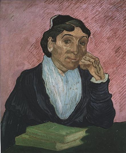 Wikioo.org – L'Encyclopédie des Beaux Arts - Peinture, Oeuvre de Vincent Van Gogh - L'Arlesienne 2