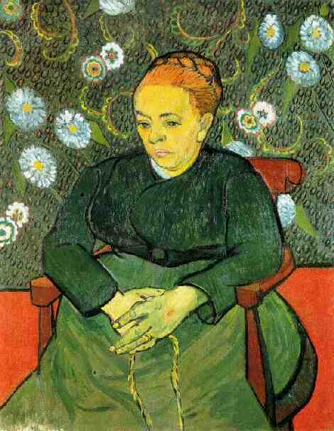 WikiOO.org - Enciklopedija dailės - Tapyba, meno kuriniai Vincent Van Gogh - La Berceuse 3