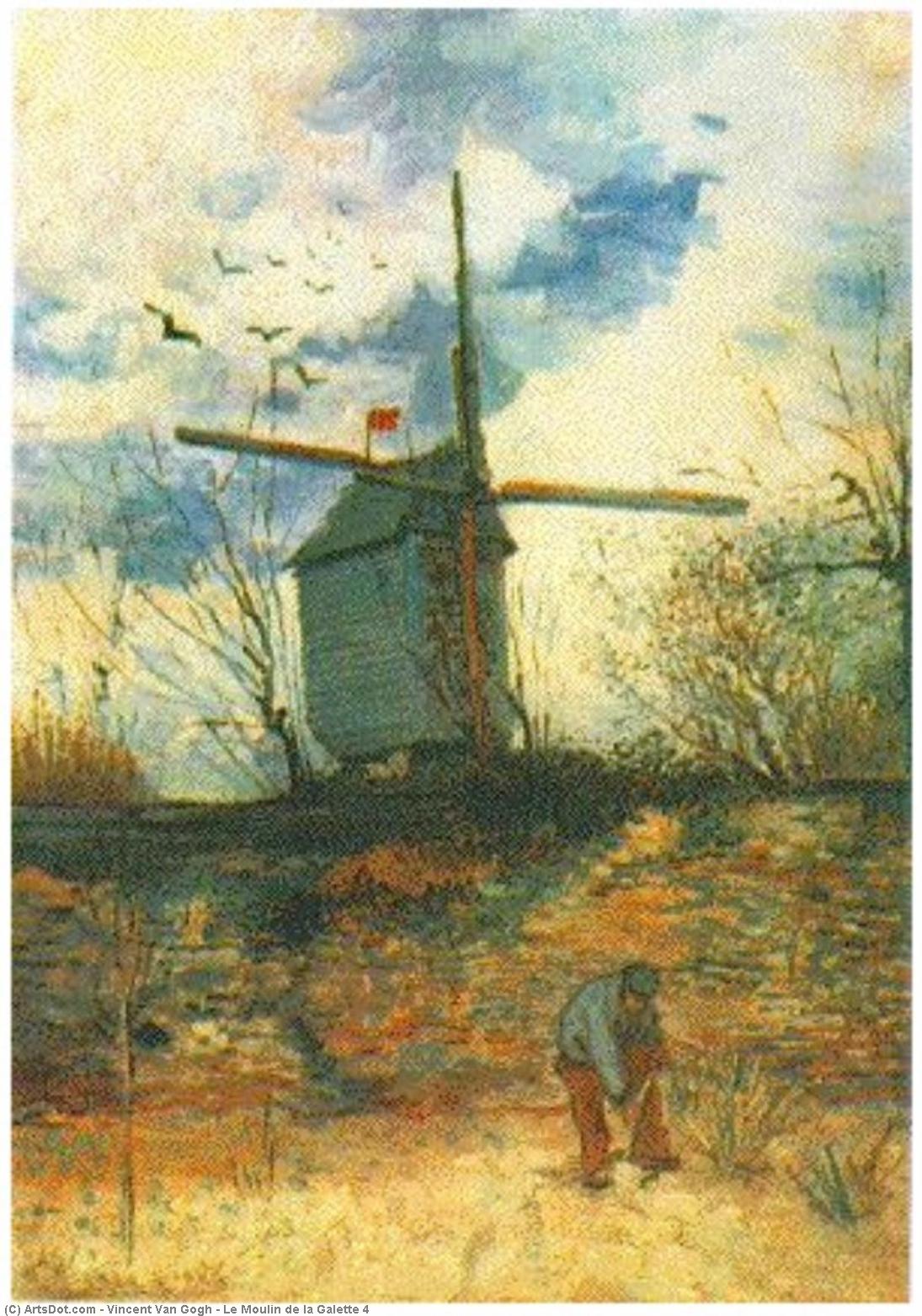 WikiOO.org – 美術百科全書 - 繪畫，作品 Vincent Van Gogh - 乐红磨坊德拉Galette 4