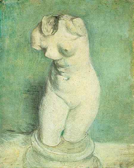 Wikoo.org - موسوعة الفنون الجميلة - اللوحة، العمل الفني Vincent Van Gogh - Plaster Statuette of a Female Torso 5