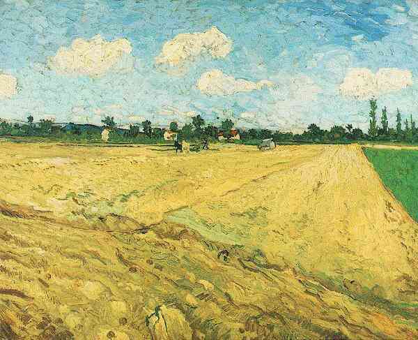 WikiOO.org - Encyclopedia of Fine Arts - Schilderen, Artwork Vincent Van Gogh - Ploughed Field