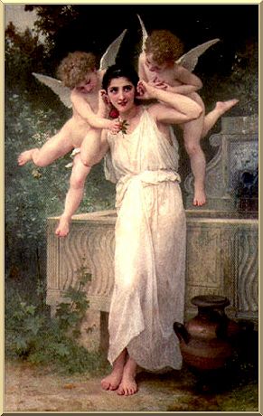 Wikioo.org - The Encyclopedia of Fine Arts - Painting, Artwork by William Adolphe Bouguereau - Innocence