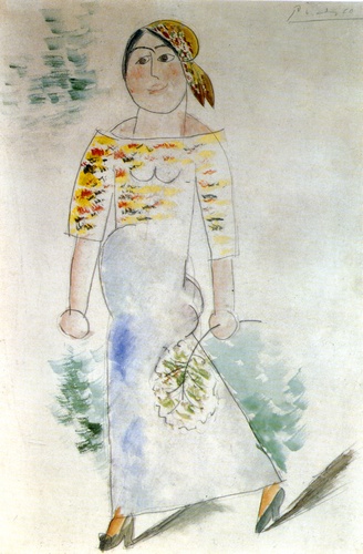 WikiOO.org - Encyclopedia of Fine Arts - Maleri, Artwork Pablo Picasso - Catalane