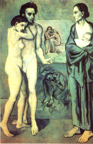 WikiOO.org - Enciklopedija likovnih umjetnosti - Slikarstvo, umjetnička djela Pablo Picasso - La Vie