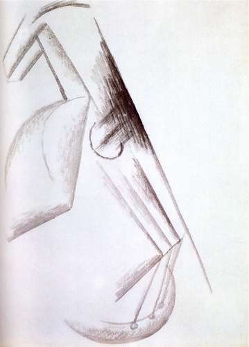 WikiOO.org - Encyclopedia of Fine Arts - Maľba, Artwork Pablo Picasso - Mandolin