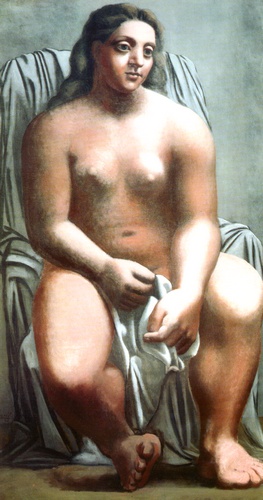 WikiOO.org - Encyclopedia of Fine Arts - Schilderen, Artwork Pablo Picasso - The Large Bather