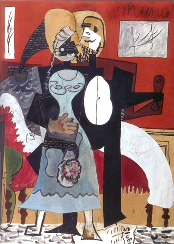 WikiOO.org - Encyclopedia of Fine Arts - Lukisan, Artwork Pablo Picasso - The Lovers