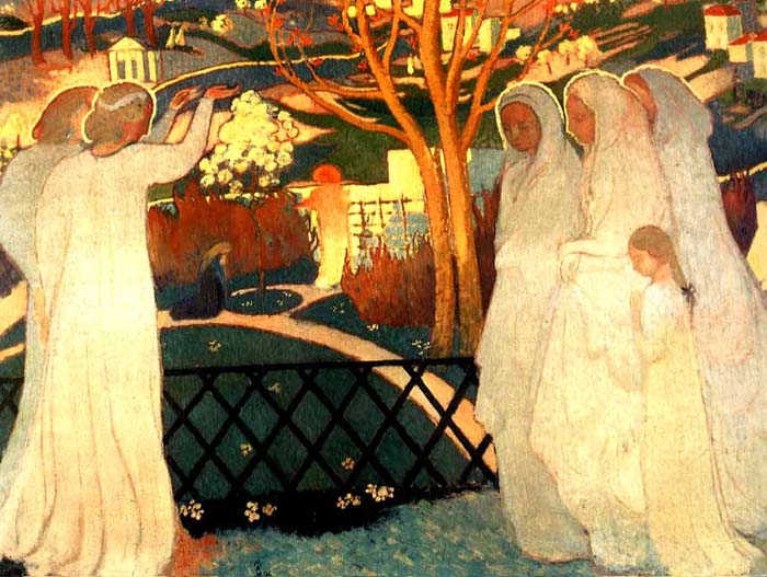 Wikioo.org - The Encyclopedia of Fine Arts - Painting, Artwork by Denis Maurice - SAINTES FEMMES AU TOMBEAU