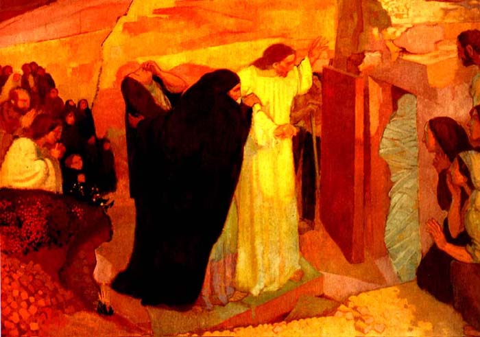 WikiOO.org - Encyclopedia of Fine Arts - Maľba, Artwork Denis Maurice - THE RESURRECTION OF THE Zare