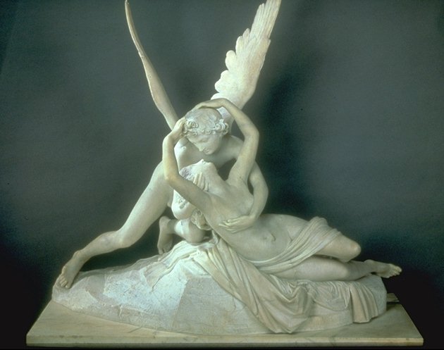 Wikioo.org - The Encyclopedia of Fine Arts - Painting, Artwork by Antonio Canova - Amore e Psiche 1787-1793