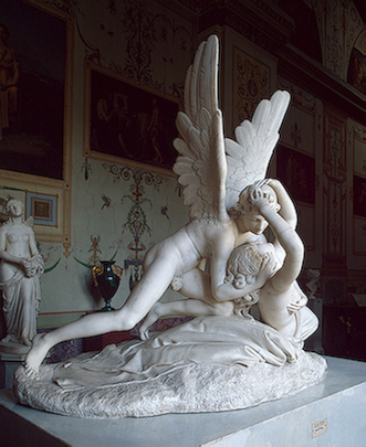 Wikioo.org - The Encyclopedia of Fine Arts - Painting, Artwork by Antonio Canova - Amore e Psiche 1798