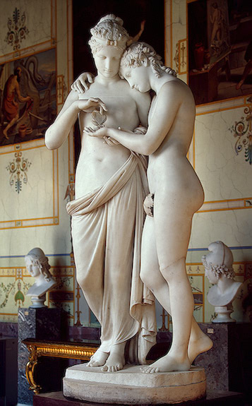 WikiOO.org - Enciklopedija likovnih umjetnosti - Slikarstvo, umjetnička djela Antonio Canova - Amore e Psiche 1809