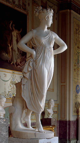 Wikioo.org - The Encyclopedia of Fine Arts - Painting, Artwork by Antonio Canova - Danzatrice 1812