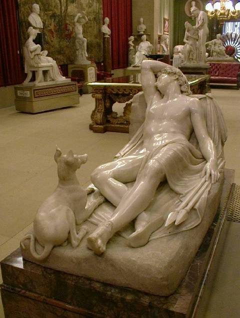 WikiOO.org - Enciklopedija dailės - Tapyba, meno kuriniai Antonio Canova - Endimione 1757-1822